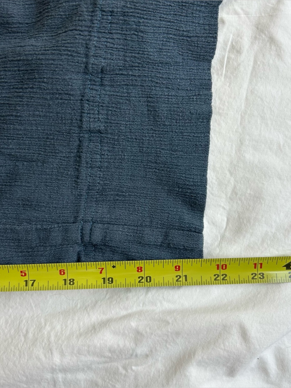 Pact 100% Organic Cotton Navy Drawstring Jumpsuit- M - Picture 8 of 8